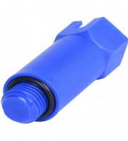 Заглушка TEBO длинная синяя 1/2"