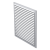 Решетка МВ    250-1с белый (230х230)